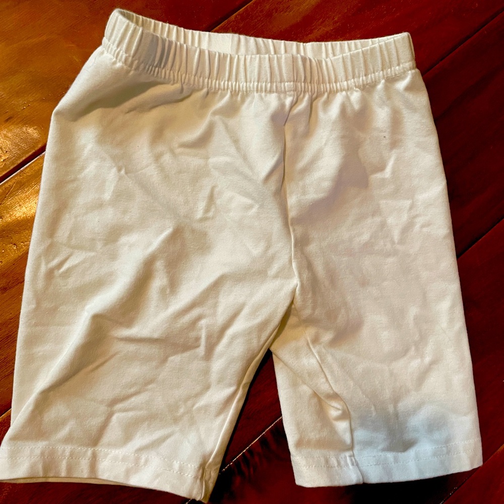 White Legging Shorts